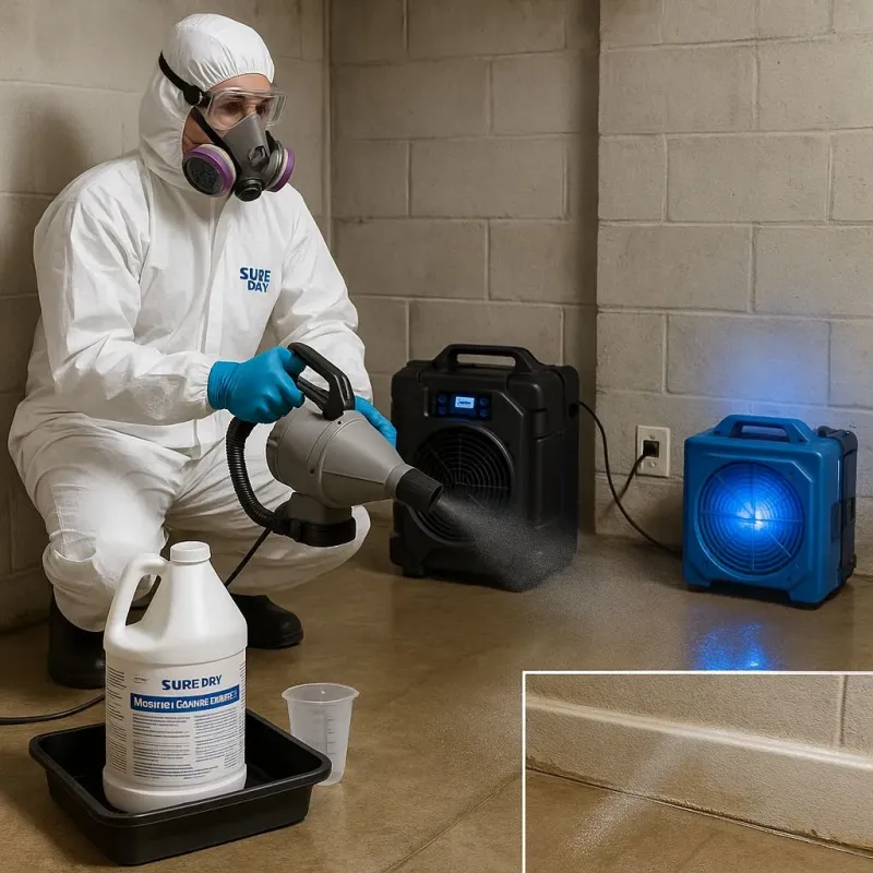 Sanitization and Odor Removal process in Point Clear, AL