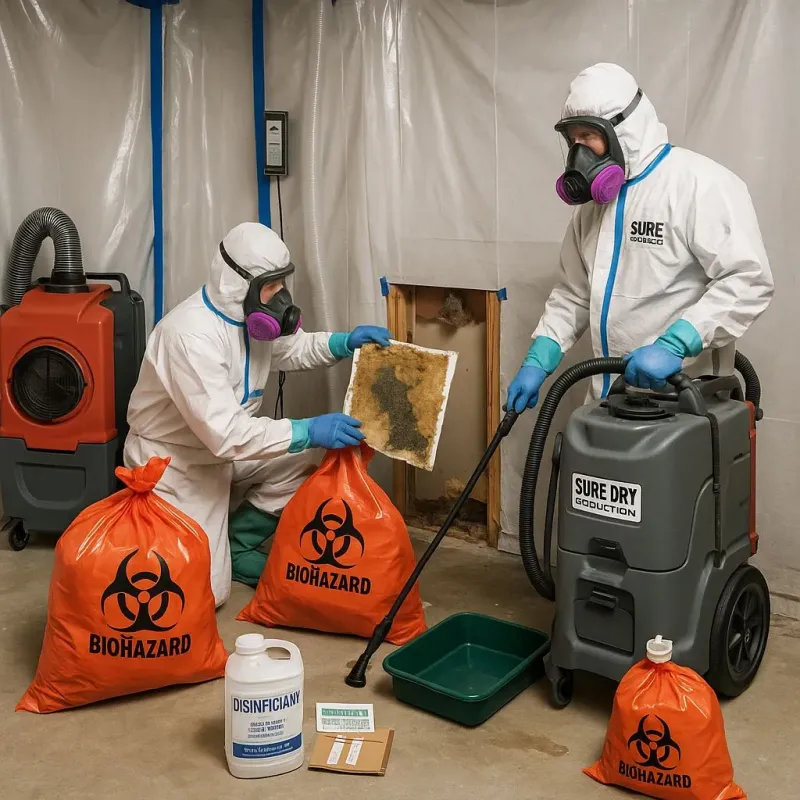 Contaminated Water Handling Protocols process in Point Clear, AL