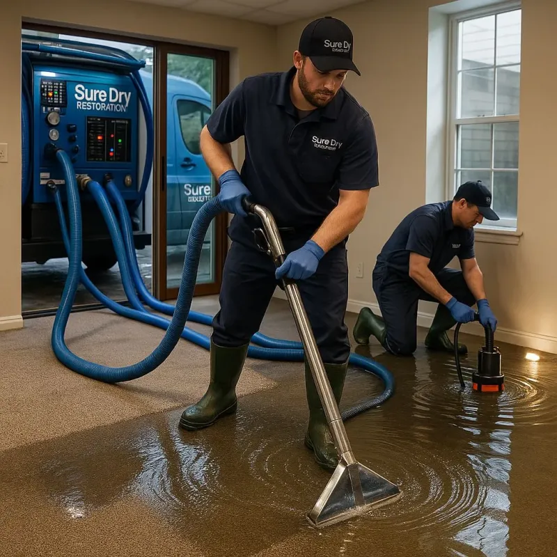 Water Extraction and Removal process in Point Clear, AL
